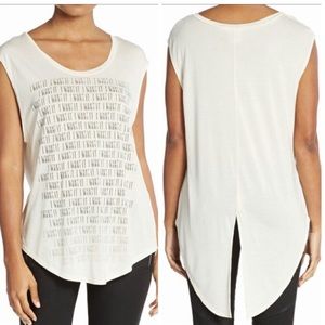 Haute Hippie I Want It Split Back Tee